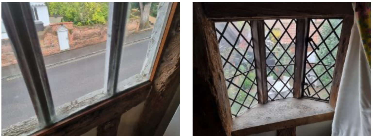 Little Moreton Hall Windows