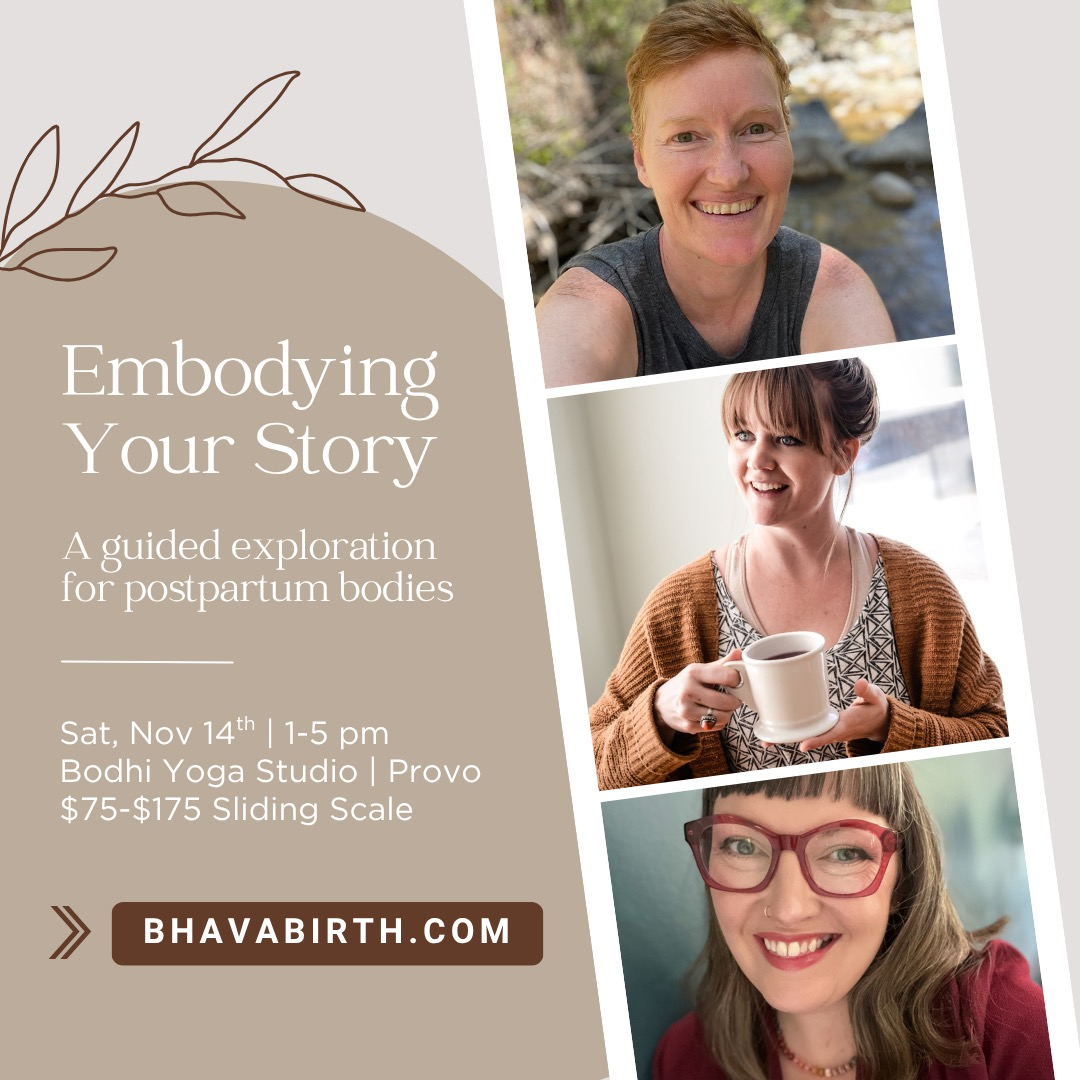 Embodying Your Story: A guided exploration for postpartum bodies