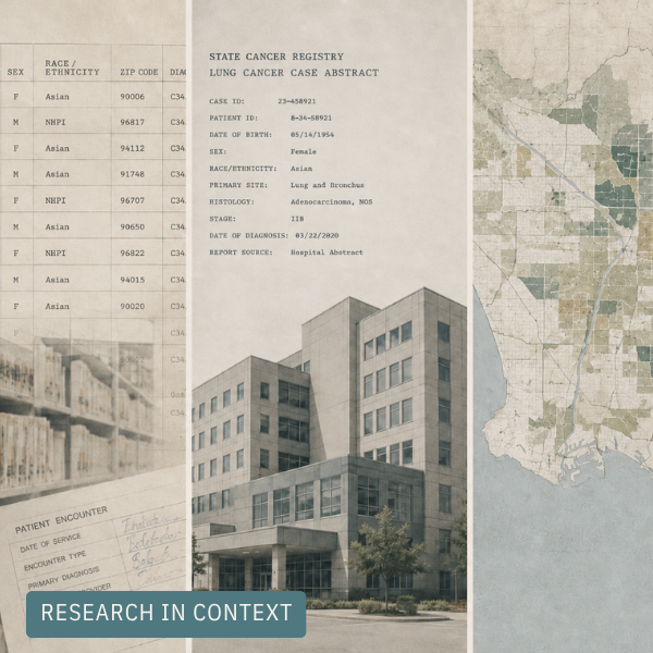 Linking healthcare data, public data, and place