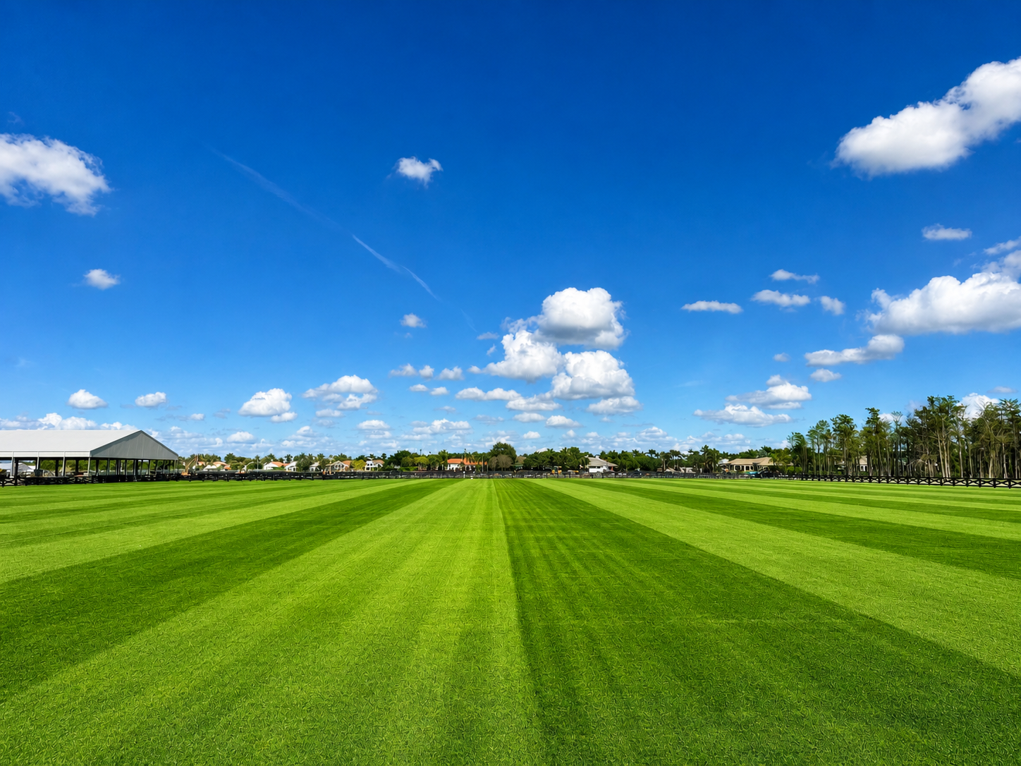 This is what sharp reels look like. 
Crisp stripes, clean cuts, and a field that pops. We serviced their equipment and the results speak for themselves.