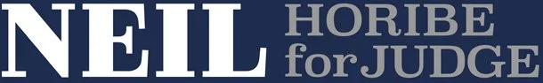 Neil Horibe for Judge