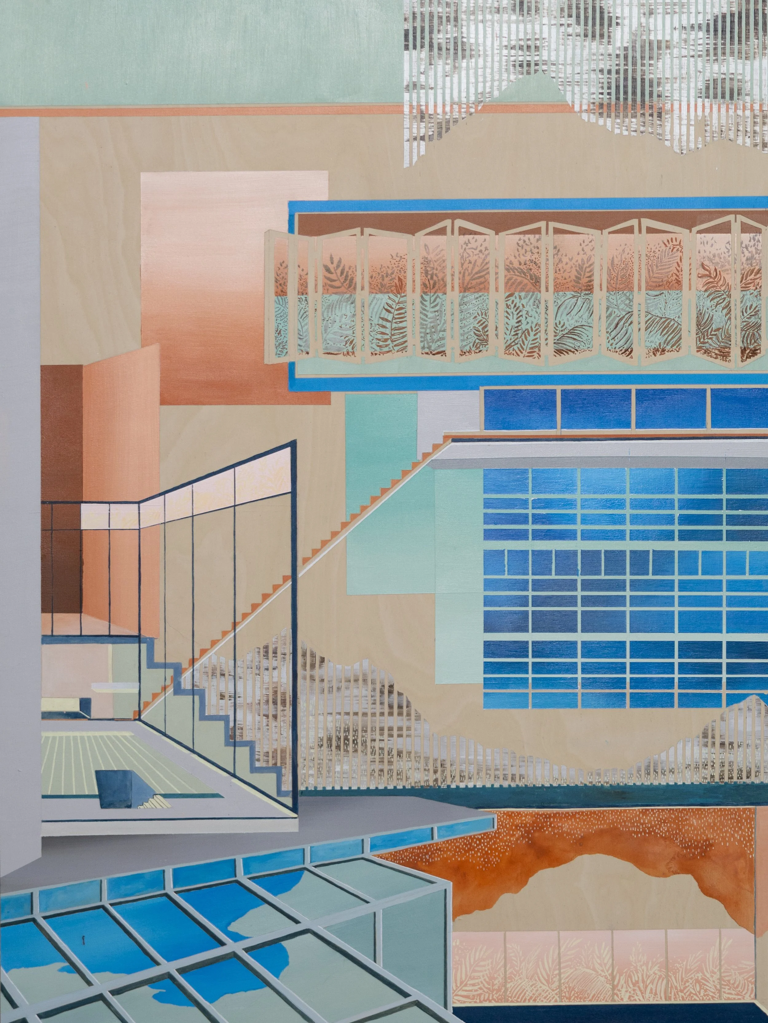 ‘Echoes of E-1027’ 80cm x 60cm 