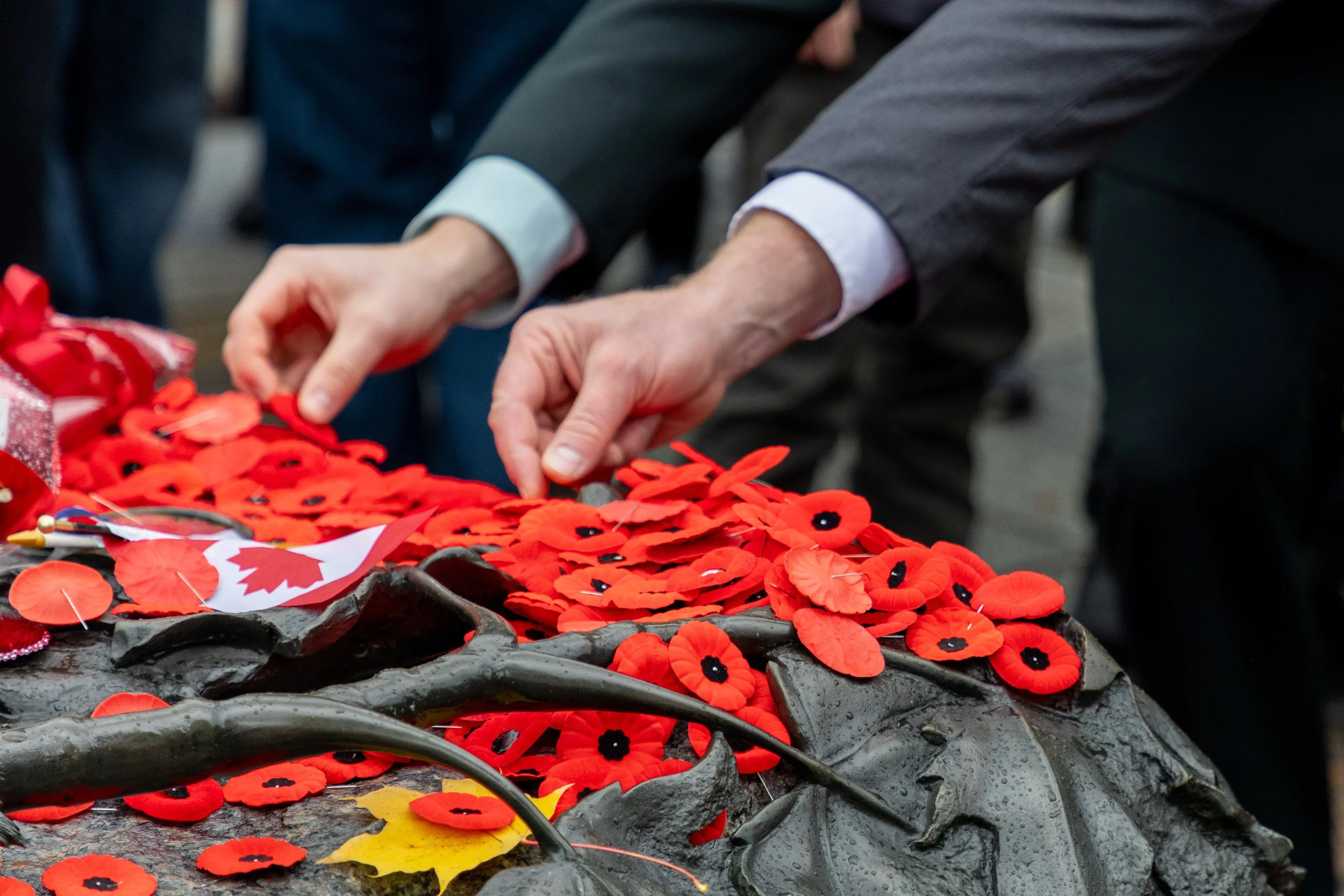 Remembrance Day at the RBC Convention Centre