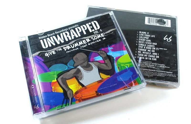 Unwrapped Vol. 6, Hidden Beach Recordings, CD packaging, Digital Lava Graphic Design | Music Packaging & Graphic Design | Los Angeles