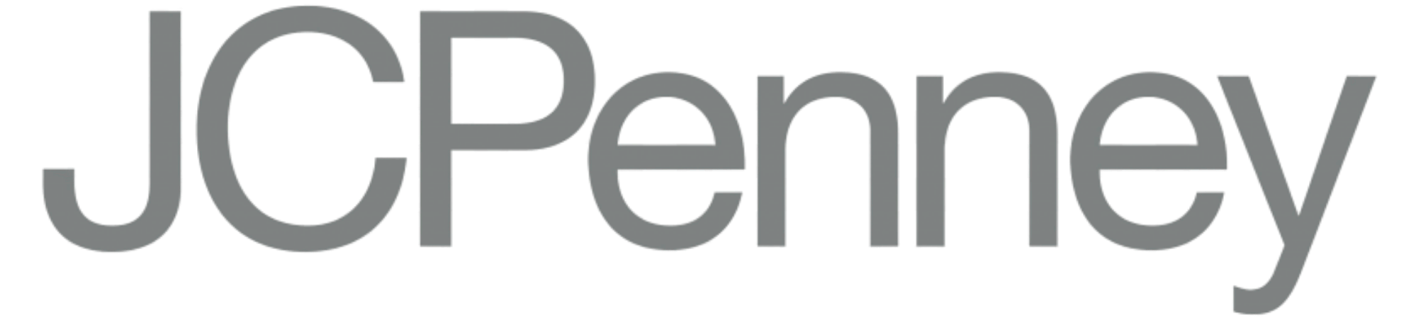 Text reading 'JCPenney' in large gray letters.