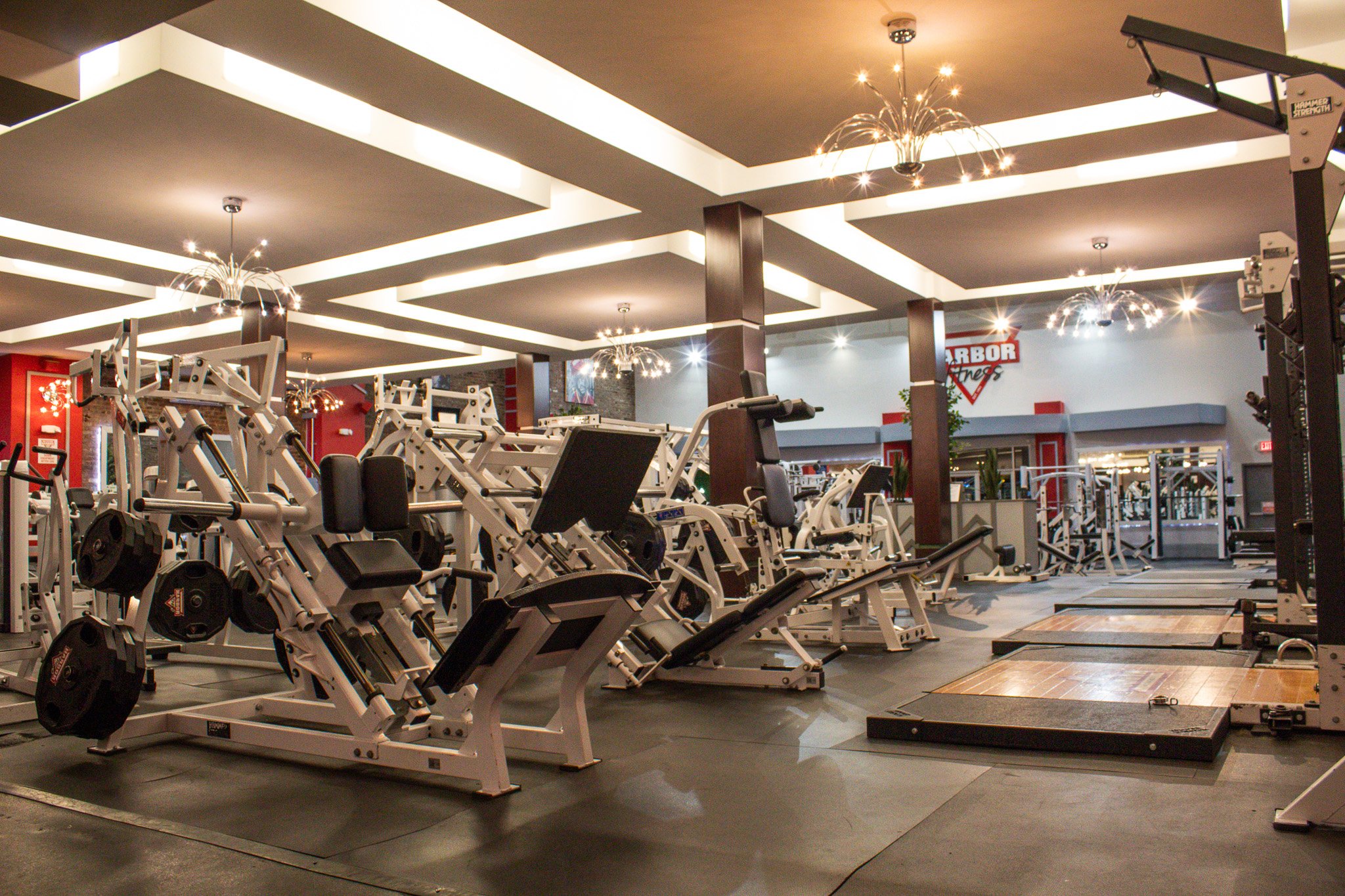 HARBOR FITNESS 92 LOWER BODY PLATE LOADED EQUIPMENT