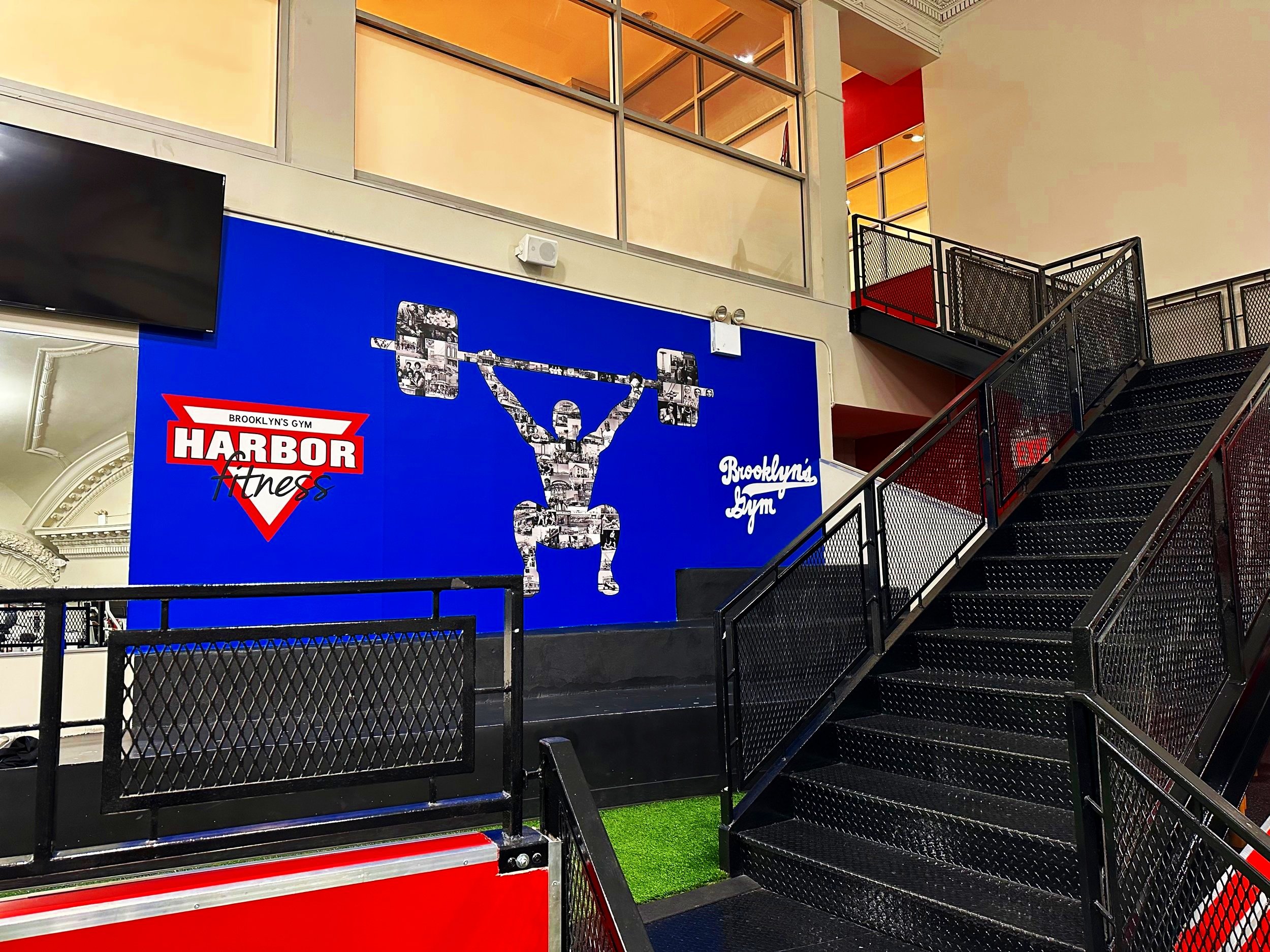 Harbor Fitness Bay Ridge At 72nd Street Mural Wall