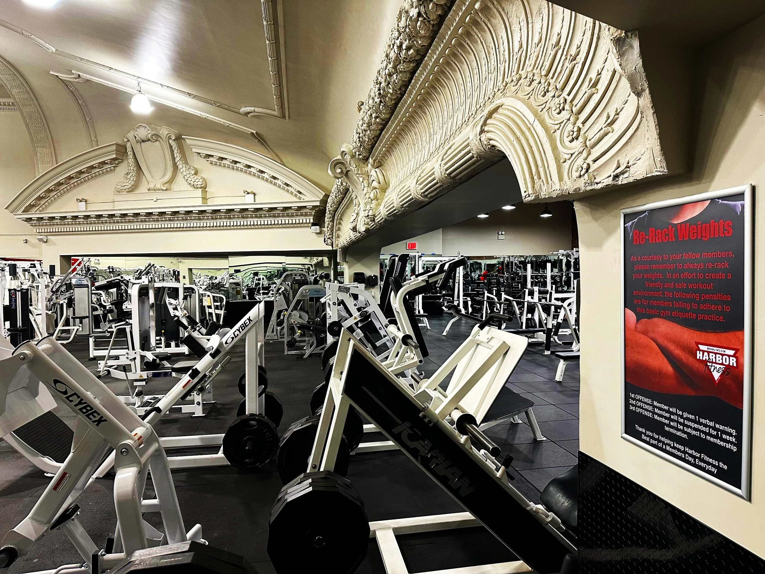 Harbor Fitness Bay Ridge At 72nd Street Lower Body Strength Equipment Equipment