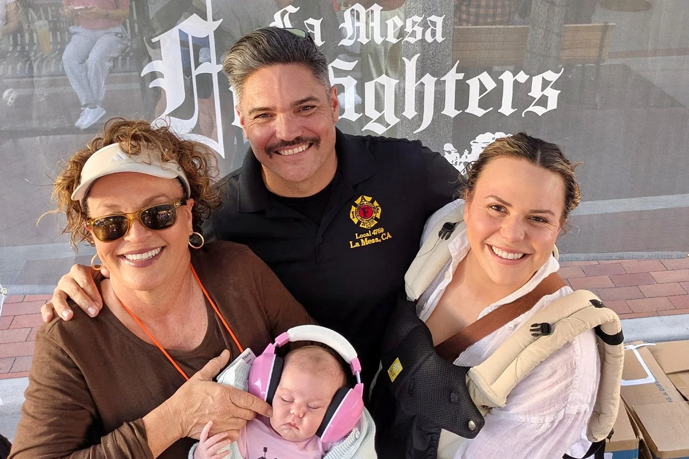 Laura Lothian Family With LMFD