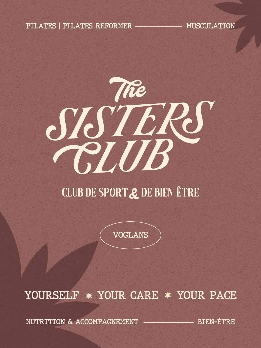 Bienvenue au Sisters Club 👋

Plus qu&rsquo;un club de sport, nous avons imagin&eacute; un lieu o&ugrave; l&rsquo;on prend soin de soi dans sa globalit&eacute; :

Un lieu o&ugrave; chacun avance &agrave; son rythme.
O&ugrave; le mouvement, la nutriti