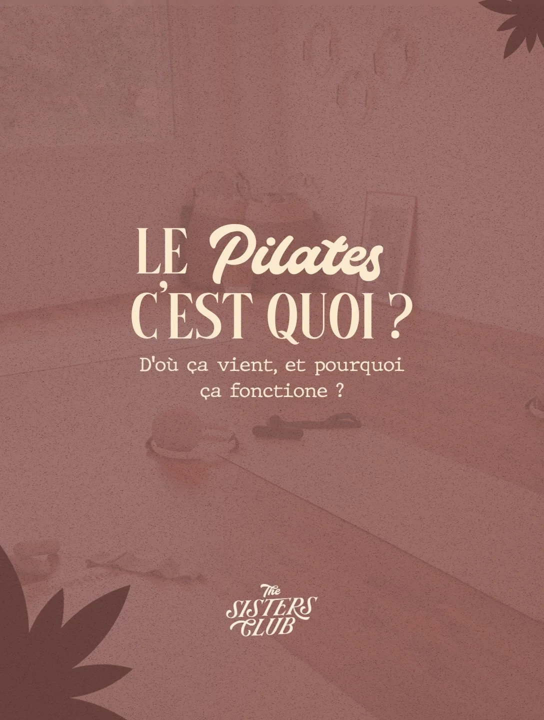 Do you know Pilates ? 

Qu&rsquo;est-ce-que c&rsquo;est ? D&rsquo;o&ugrave; &ccedil;a vient, en quoi &ccedil;a consiste et surtout pourquoi &ccedil;a fonctionne ?

On vous explique tout &agrave; travers ce carrousel 👆

&Agrave; tr&egrave;s vite au S