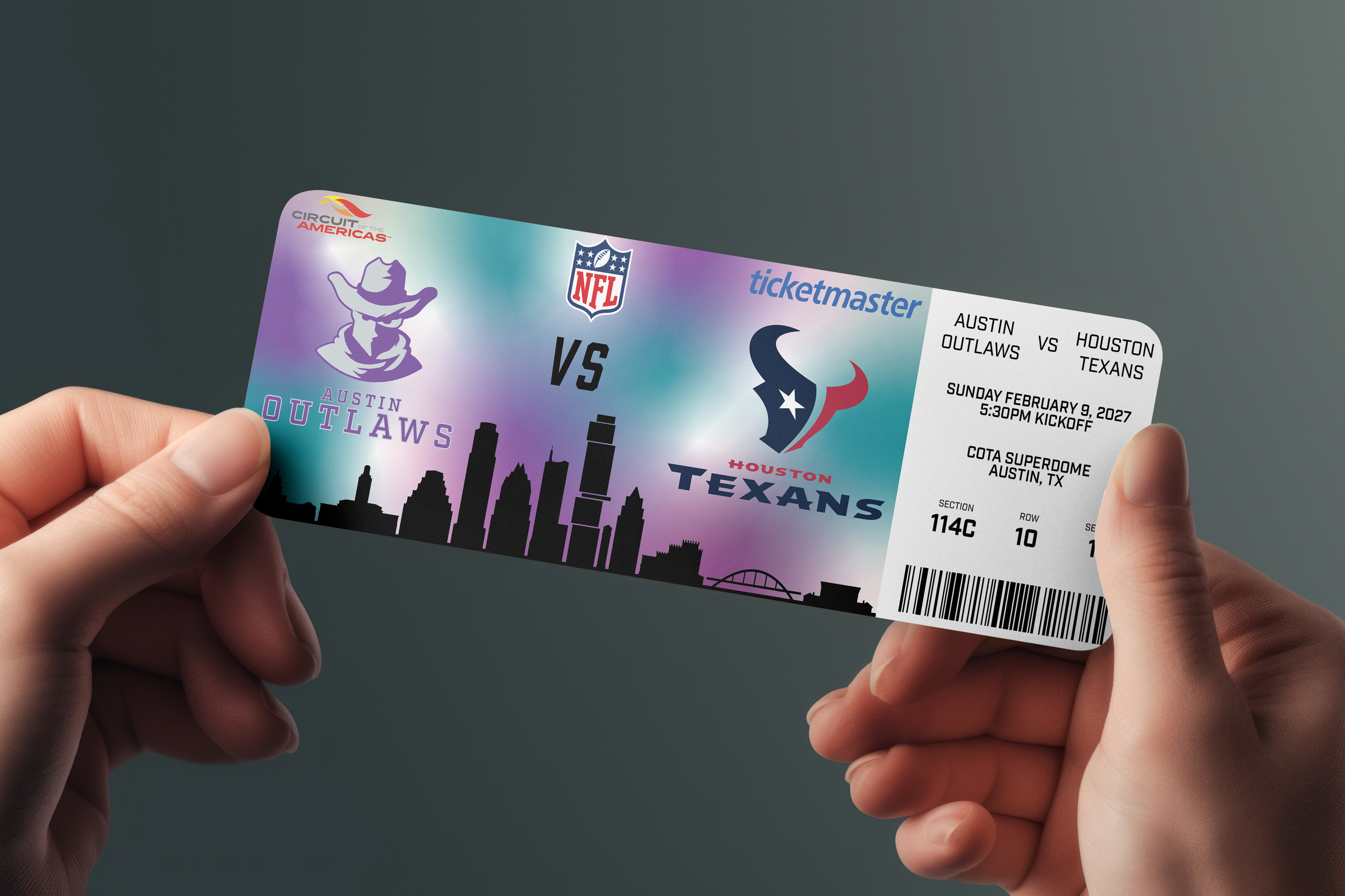 Austin Outlaws Ticket