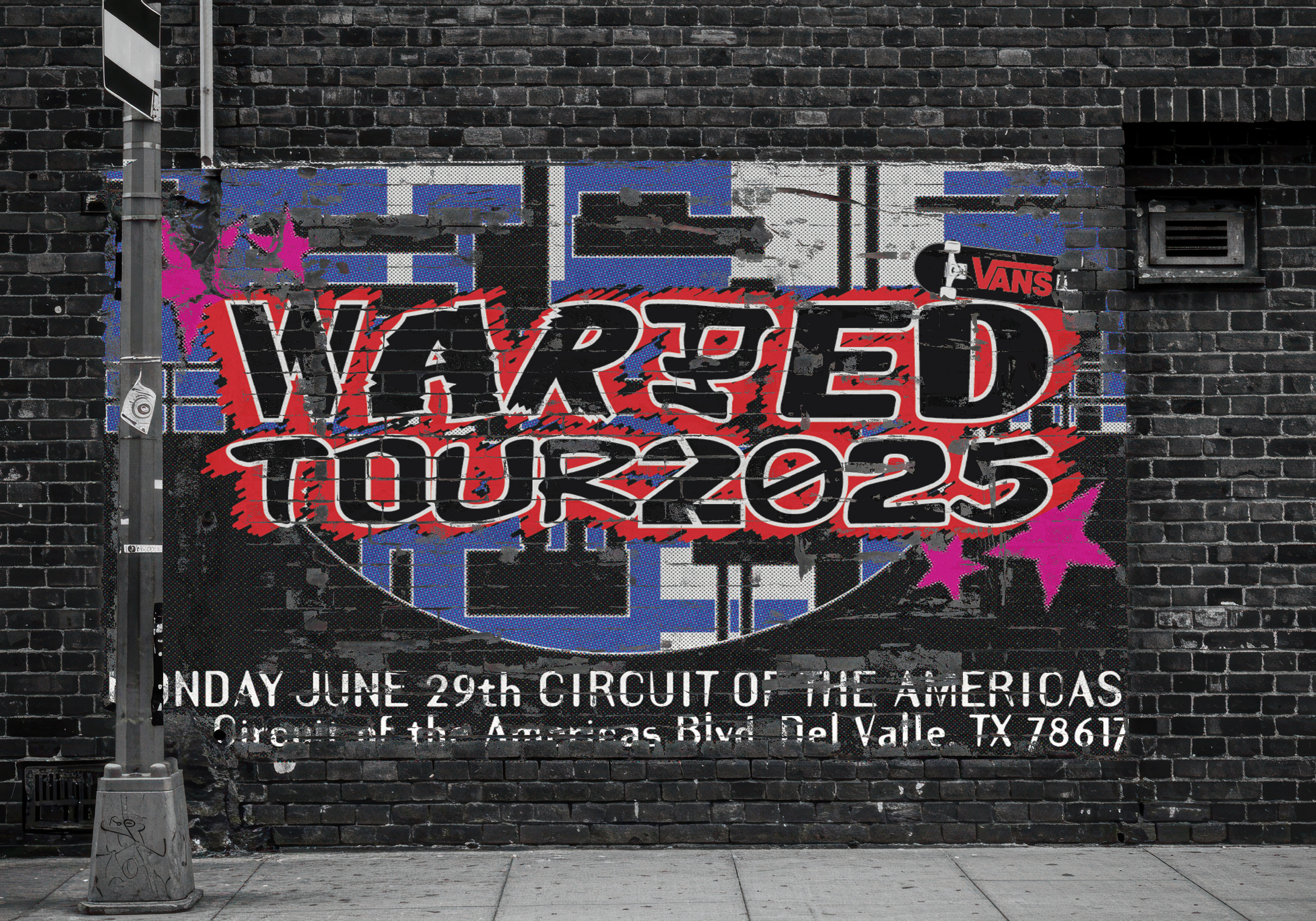 Vans Warped Tour 2025: Conceptual Branding