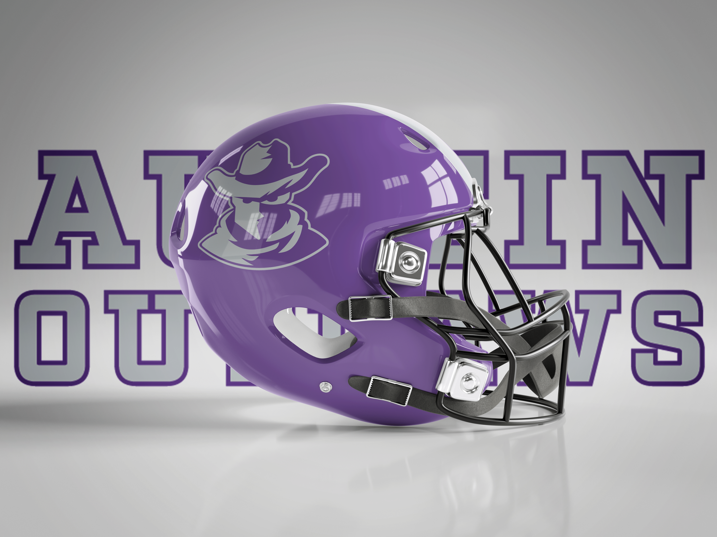 Austin Outlaws Home Helmet