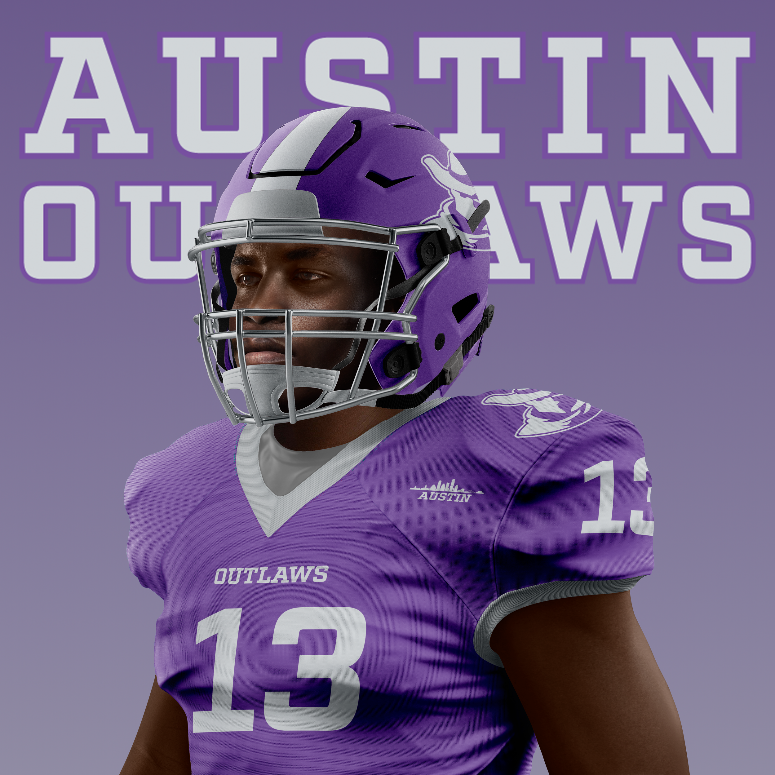 Austin Outlaws Home Uniform