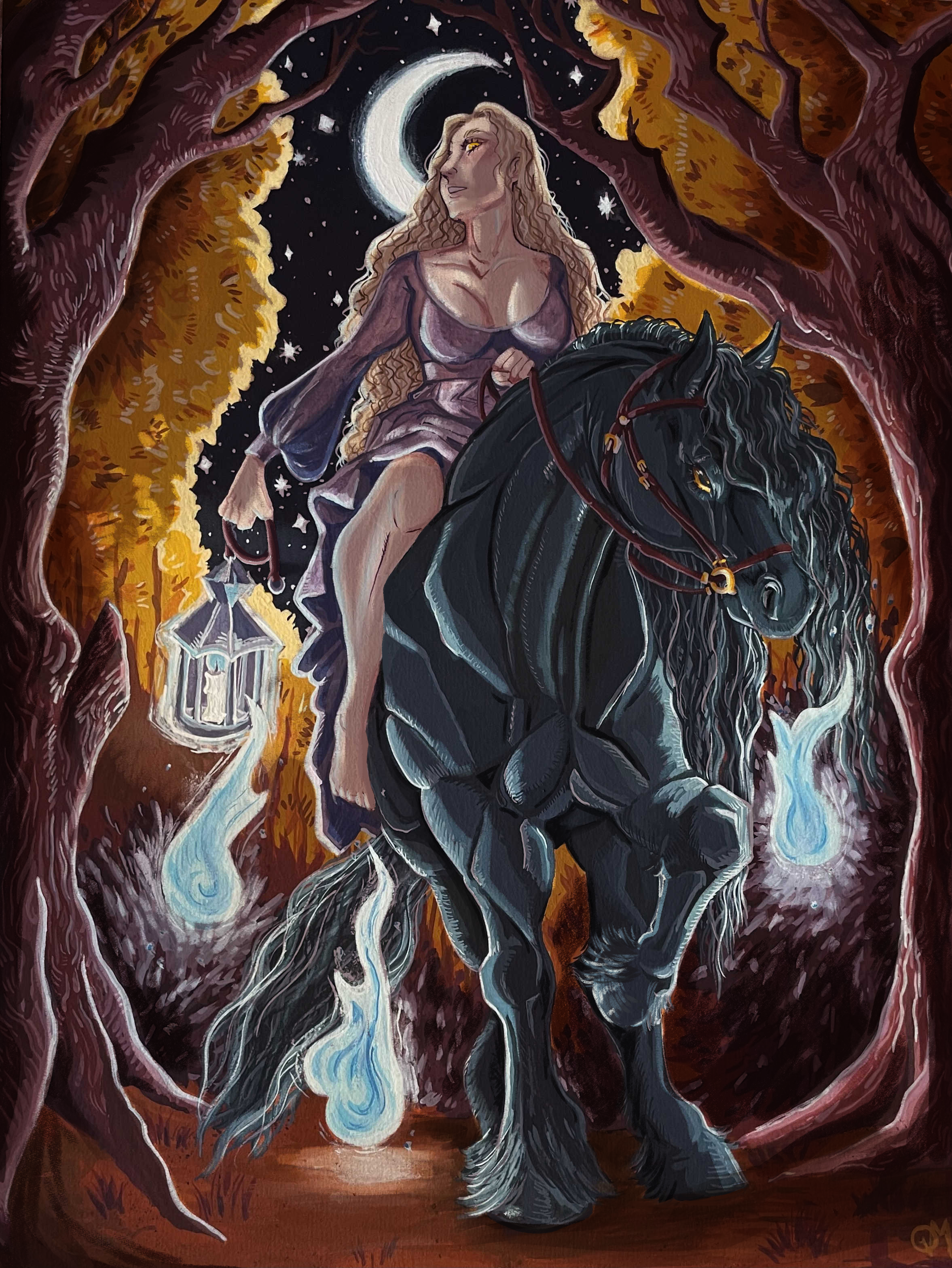 Epona in Acrylia-Gouche