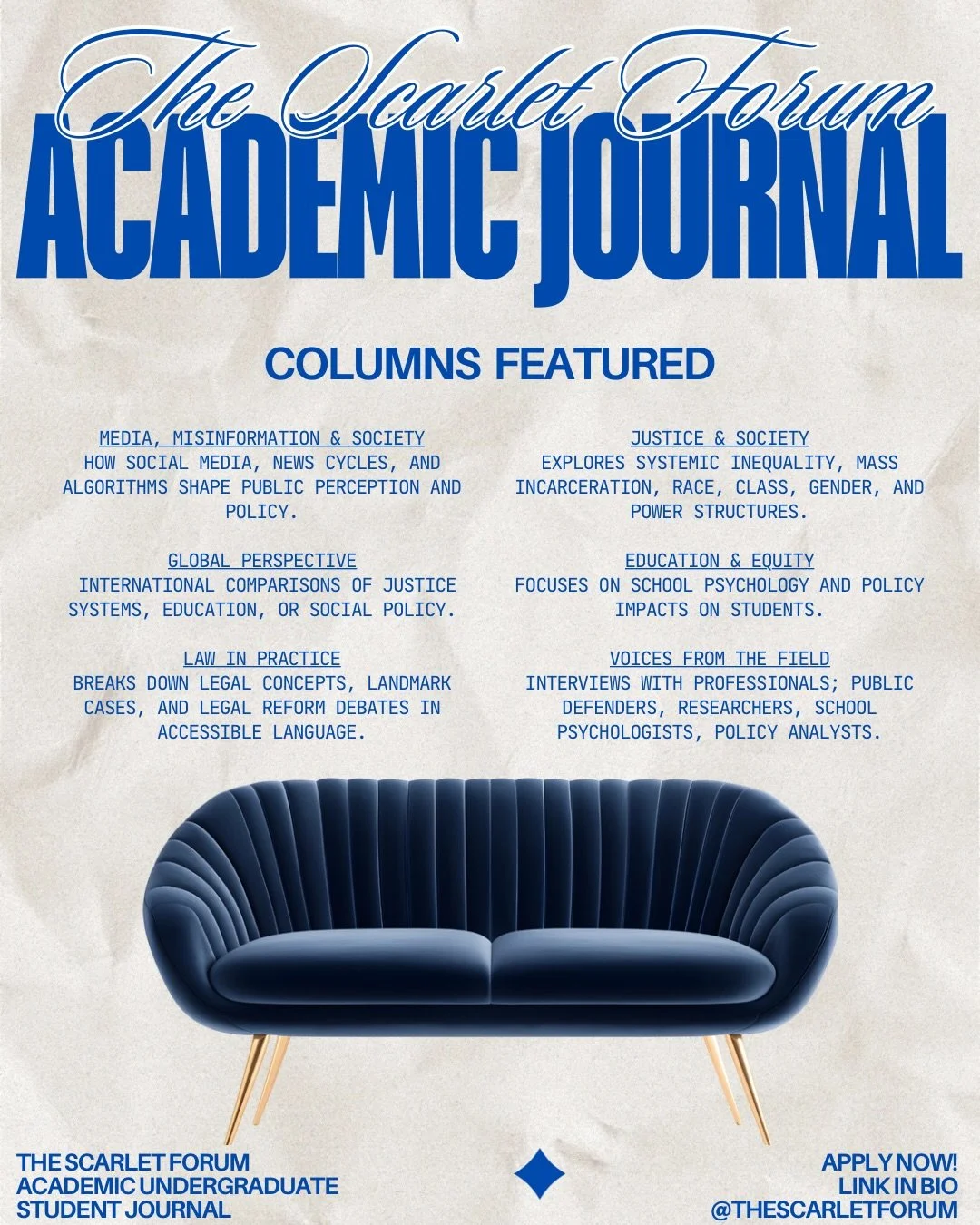 Link in bio! Apply by Jan 15th