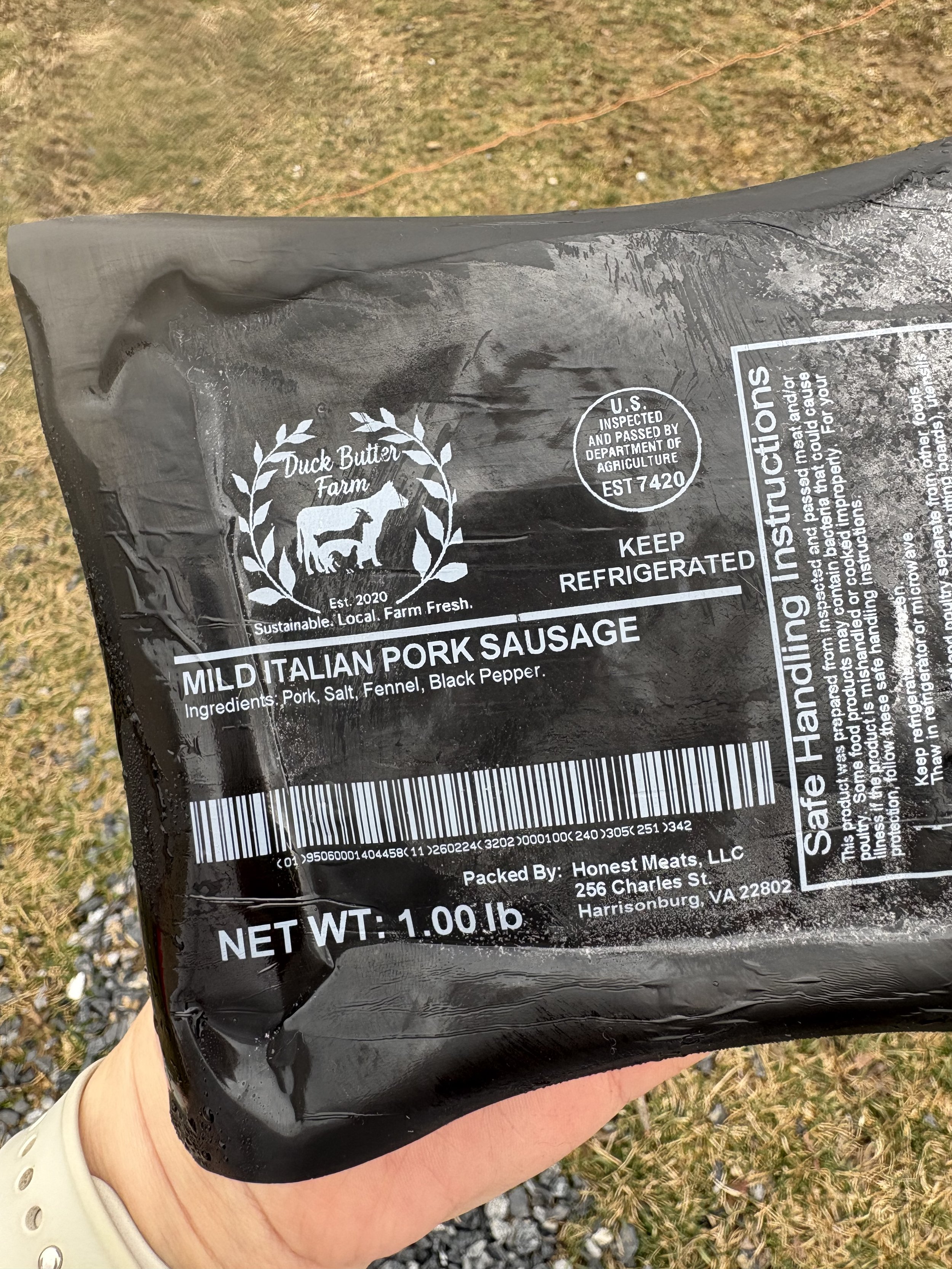 Mild Italian Sausage