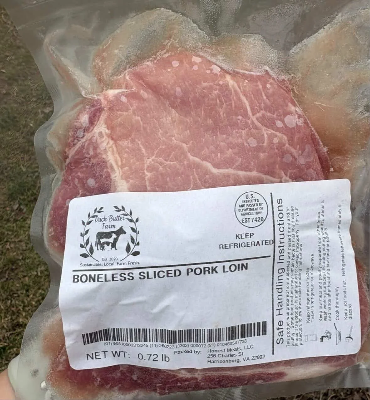 Boneless Pork Chops