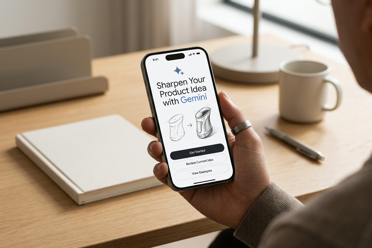 Sharpen Your Product Idea with Gemini - Grow with Google