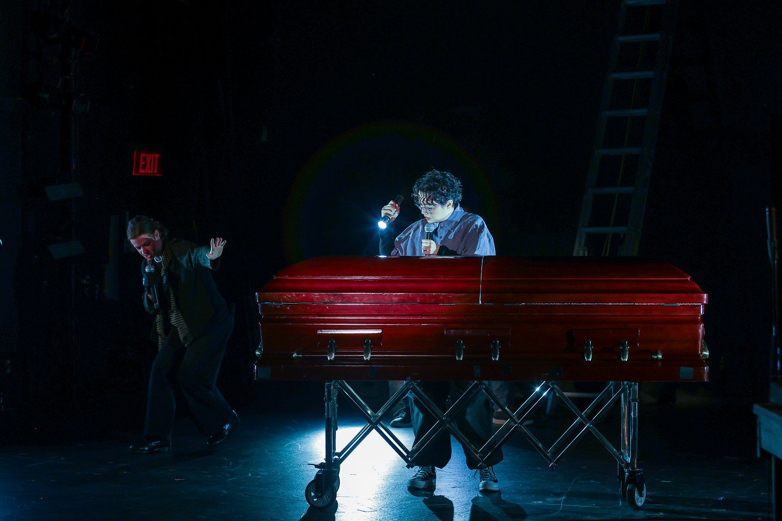 Rook - the doctor is dead at The Polyphony Festival For New Musicals at The University of The Arts. Directed by é boylan and Rose Freeman. 