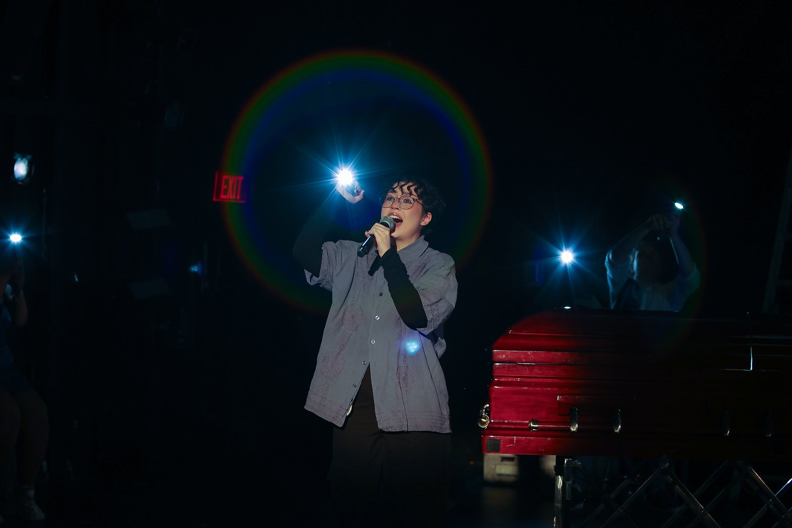 Rook - the doctor is dead at The Polyphony Festival For New Musicals at The University of The Arts. Directed by é boylan and Rose Freeman. 