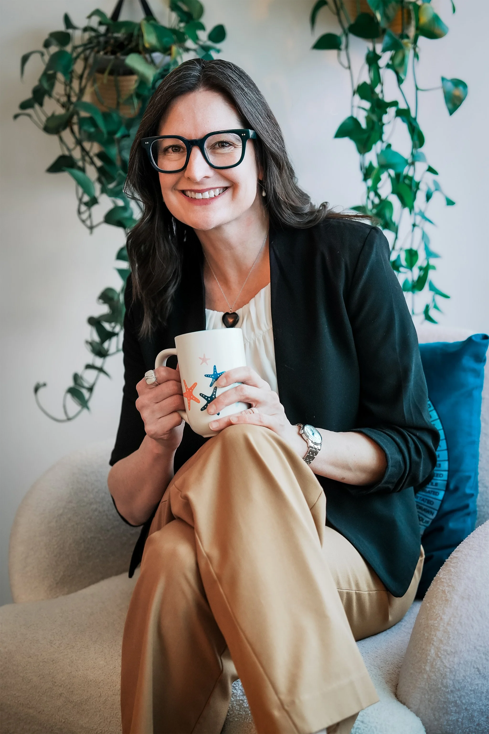 Lori Johnstone, licensed therapist and founder of Canopy & Co. Psychology