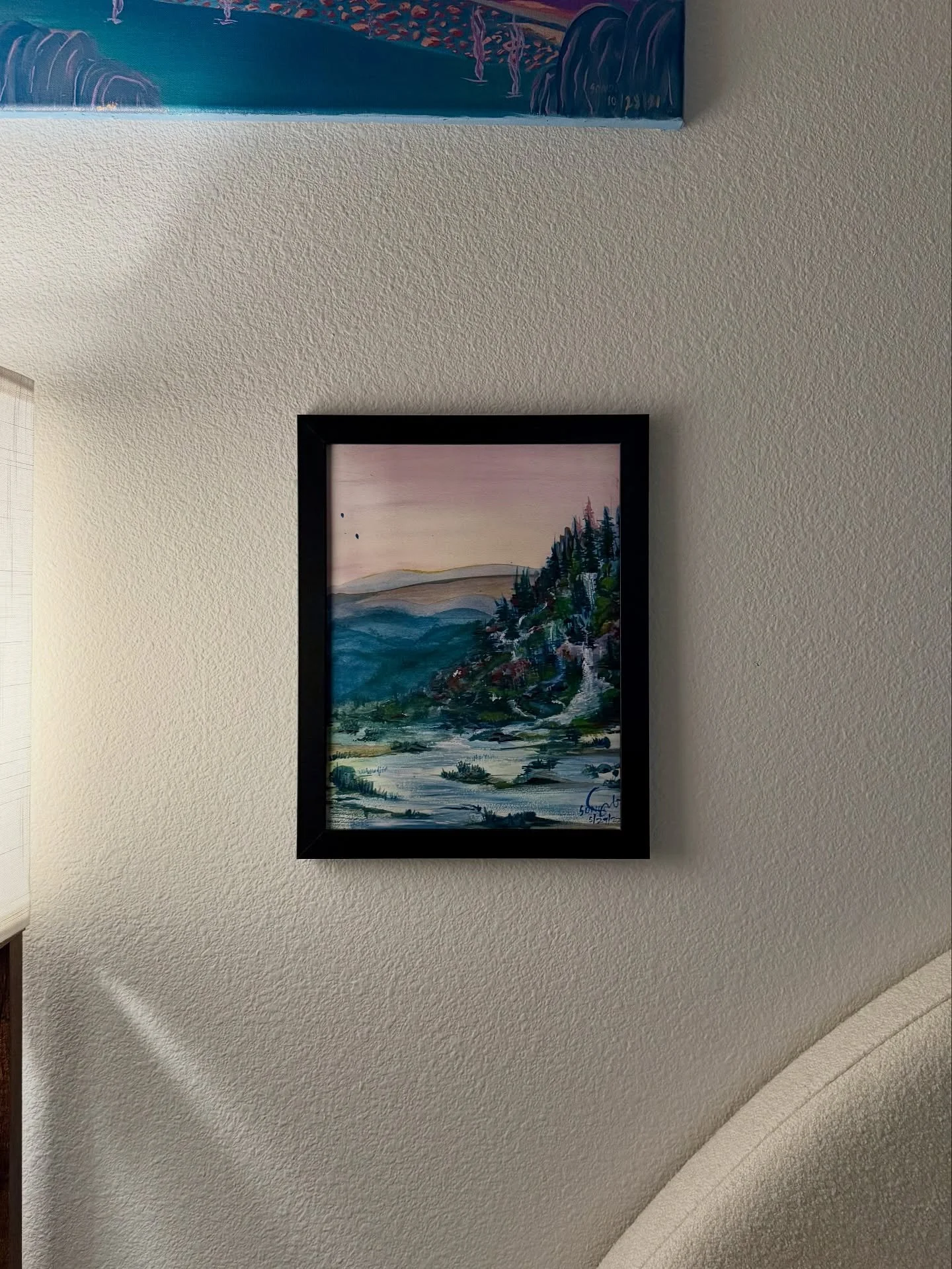 Around the River Bend &bull; Crista Faith 🍃
5.29.22

Hello, Ate Grace 💚
This framed quality print is for you. The original isn&rsquo;t frame-friendly, and it is quite flimsy. Don&rsquo;t worry, the printed artworks looks like the original and it is