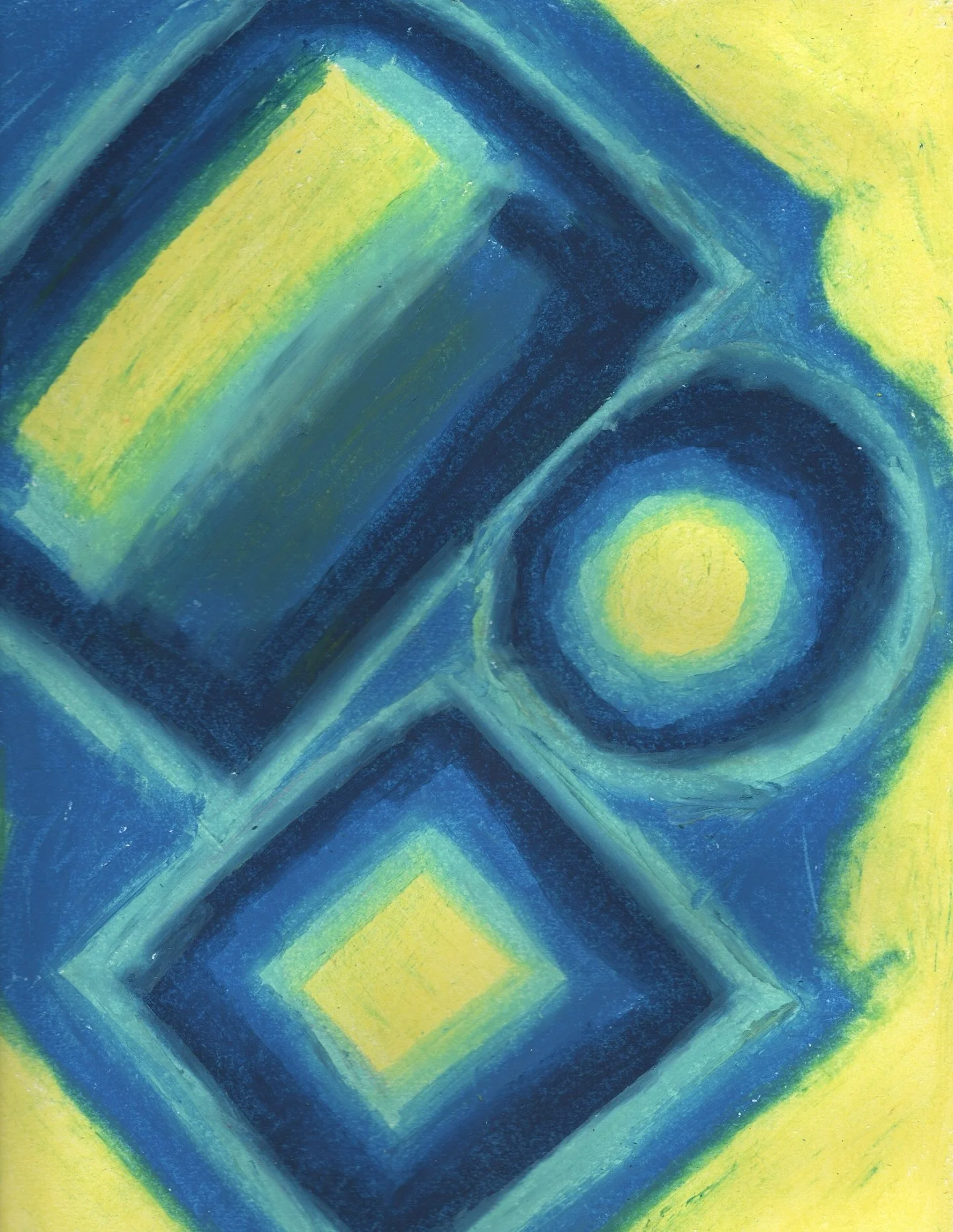 Remembrance &bull; Golden Egg &bull; Circles - Pastel

#art #artist #artists #pastel #pastelart