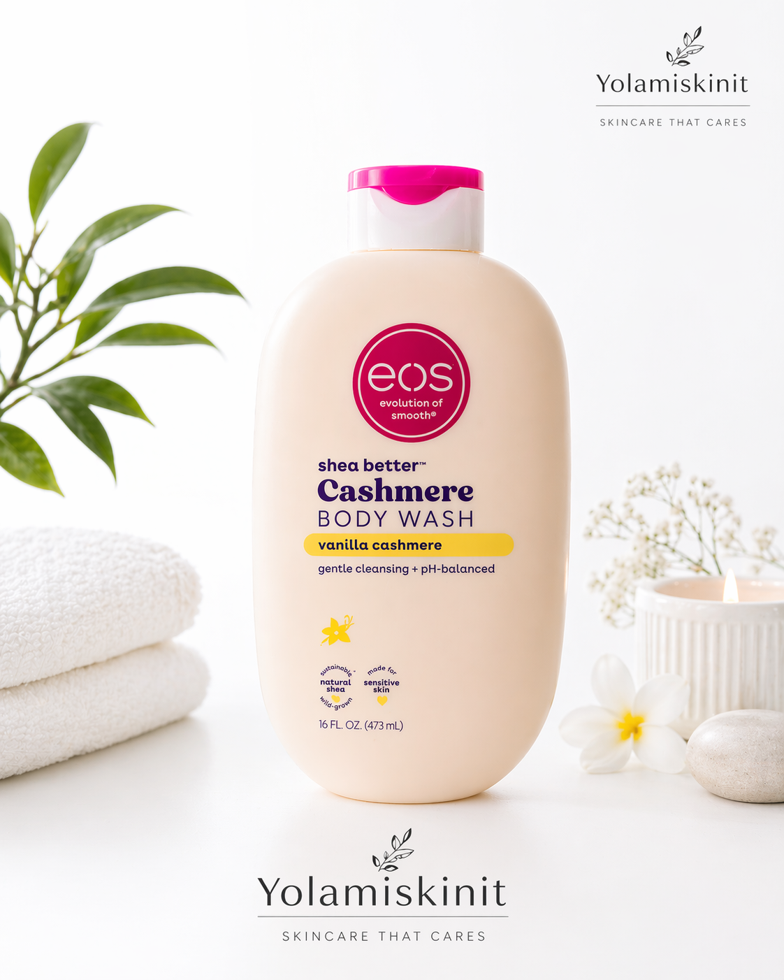 EOS Shea Vanilla Cashmere Body Wash