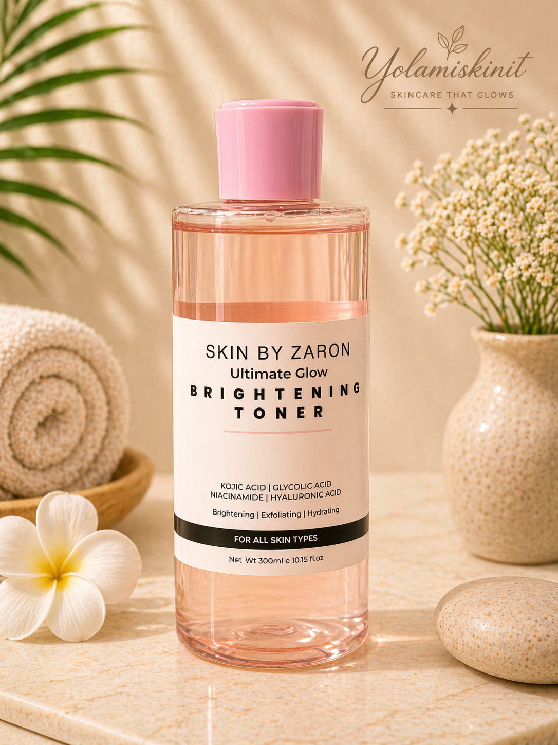 Skin by Zaron Brightening Toner