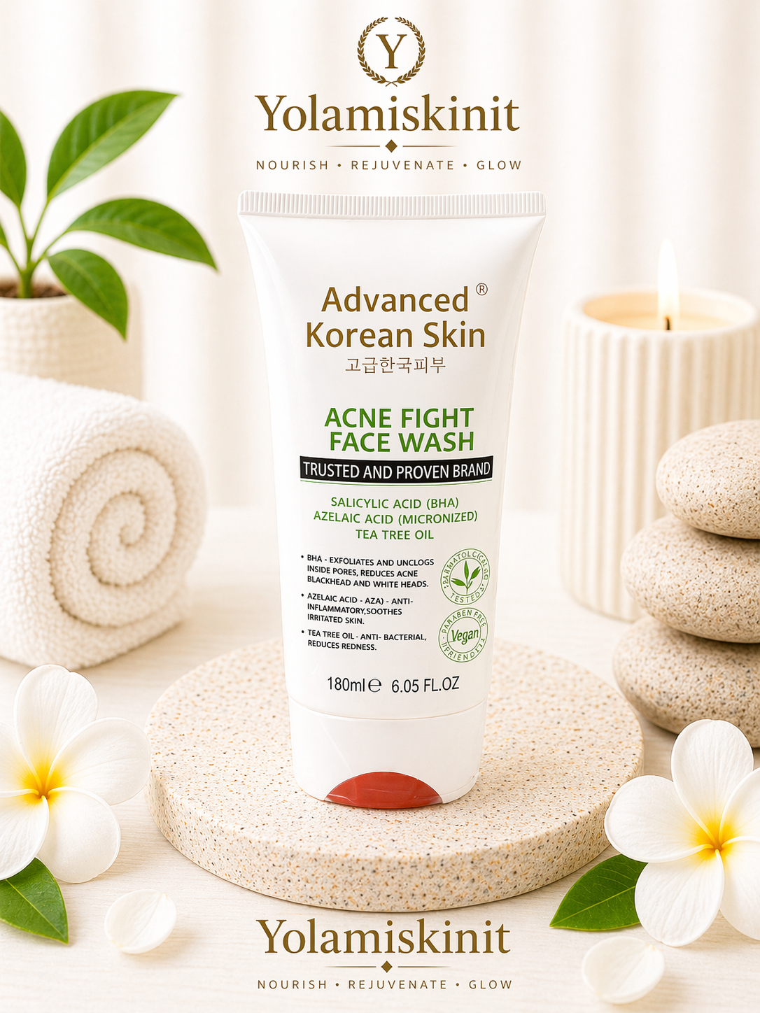 Advance Korean Acne Fight Face Wash
