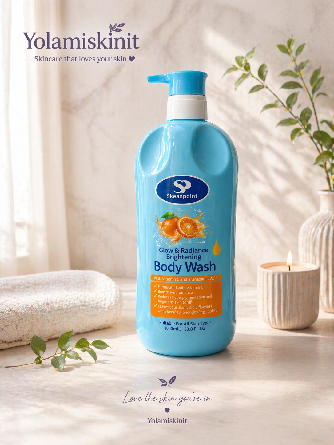 Skeenpoint Body Wash (Glow & Radiance Brightening)