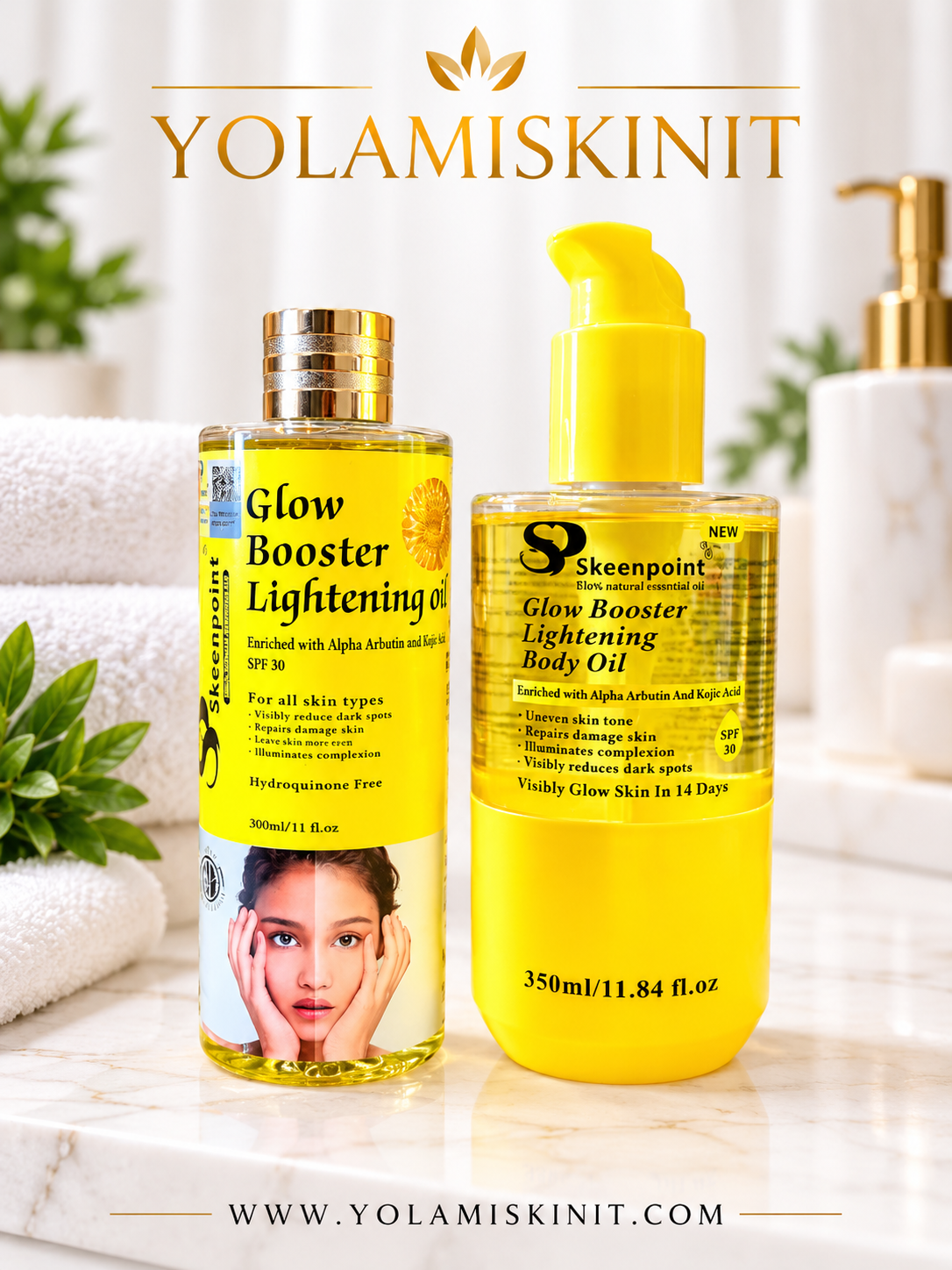 Glow Booster Lightening Body Oil