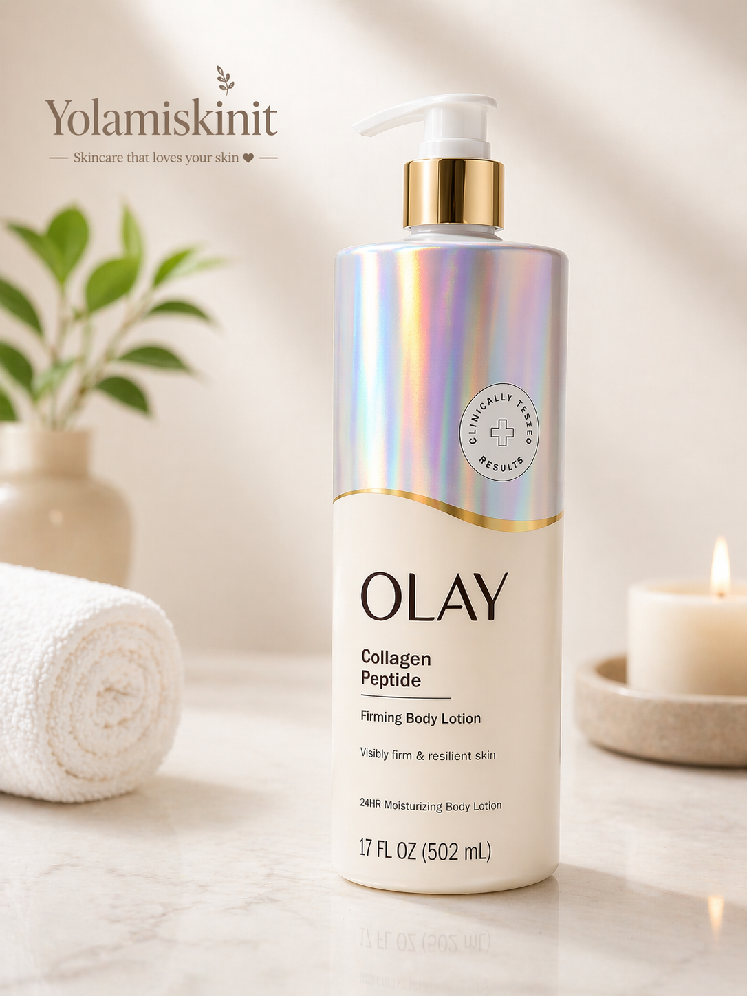 Olay Collagen Peptide Firming Body Lotion