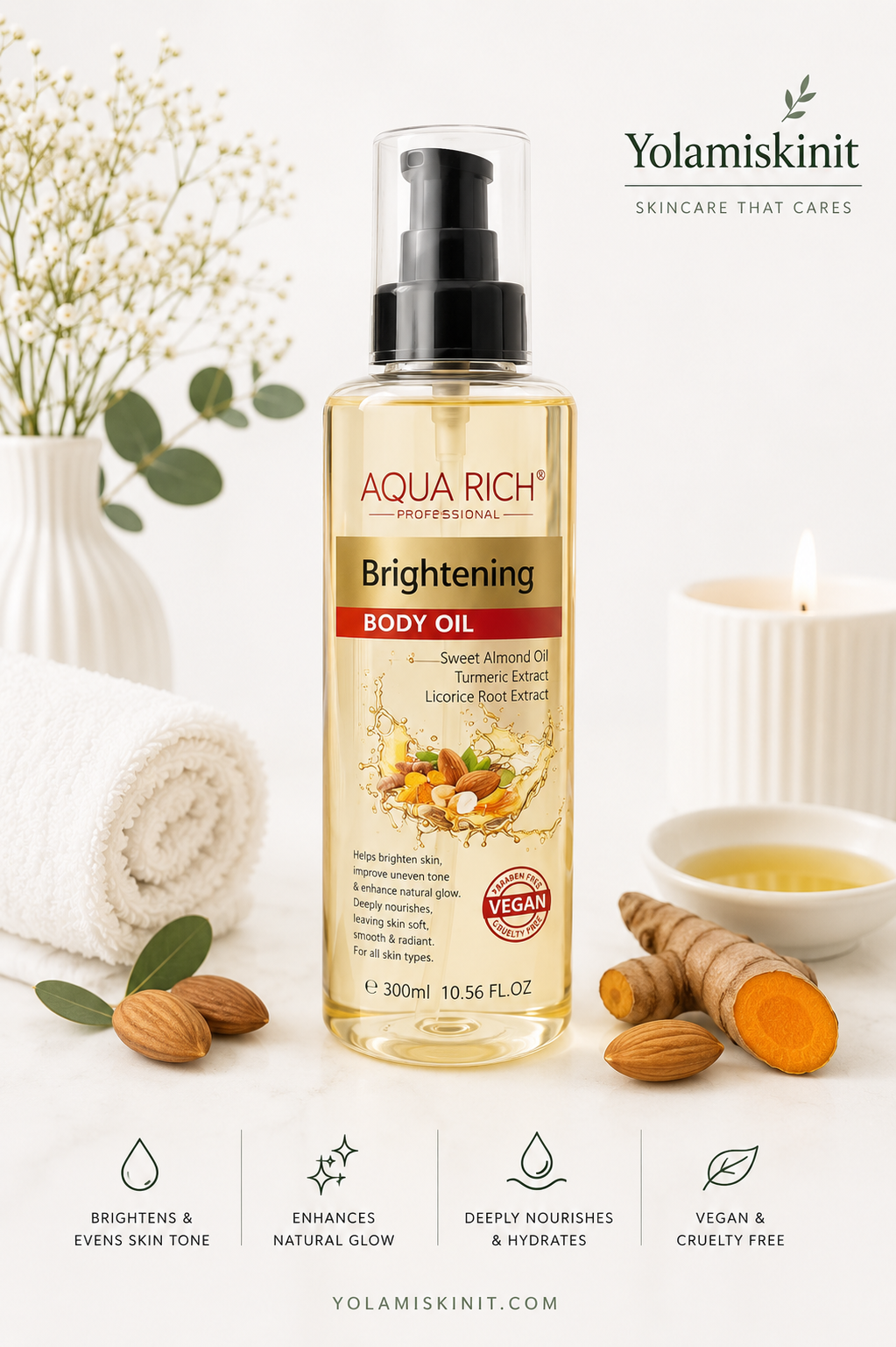 Aqua Rich Body Oil 200ml