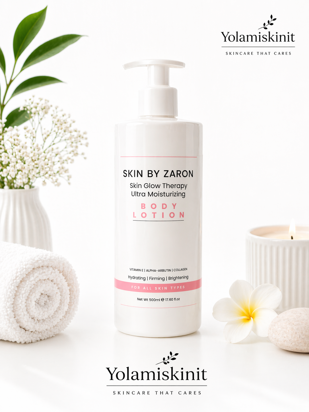 Skin by Zaron Skin Glow Therapy Ultra Moisturizing Lotion
