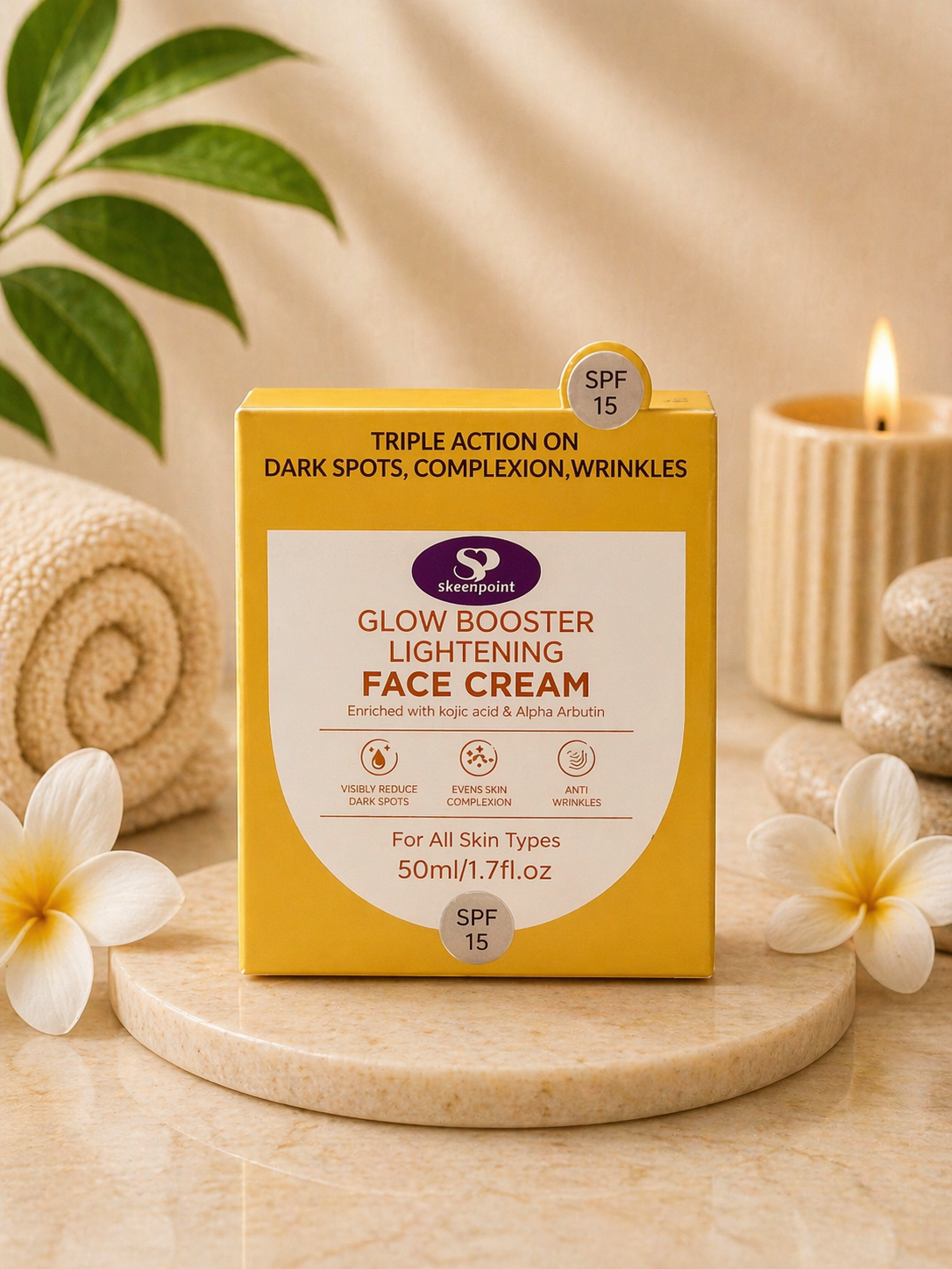 Skeen Point Glow booster Lightening Face Cream