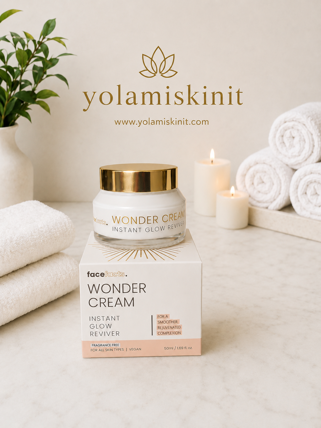 Face Fact Wonder Cream Instant Glow Reviver 50ml