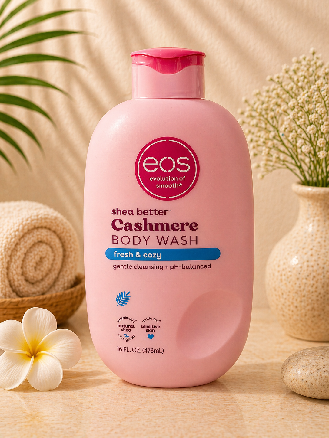 EOS Shea Fresh & Cozy Body Wash