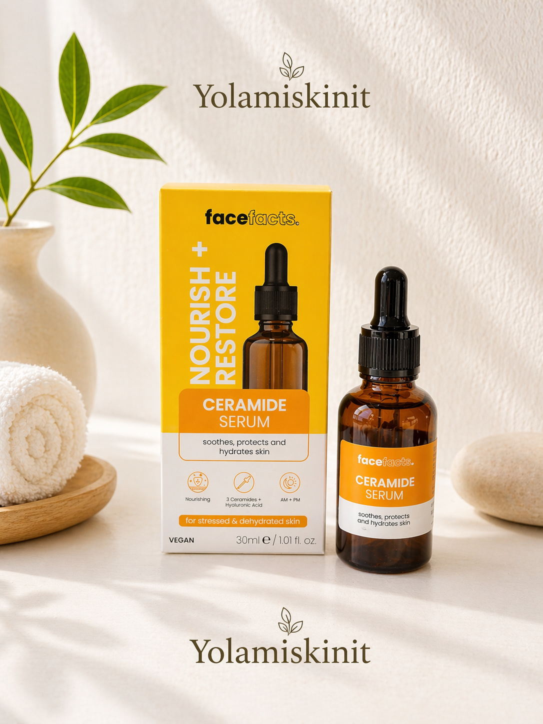 Face Facts Nourish+Restore Ceramide Serum