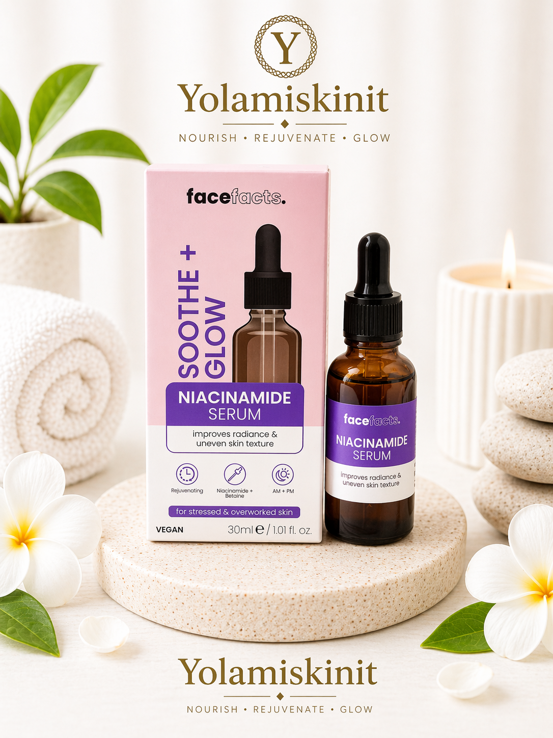 Face Facts Soothe+Glow Niacinamide Serum