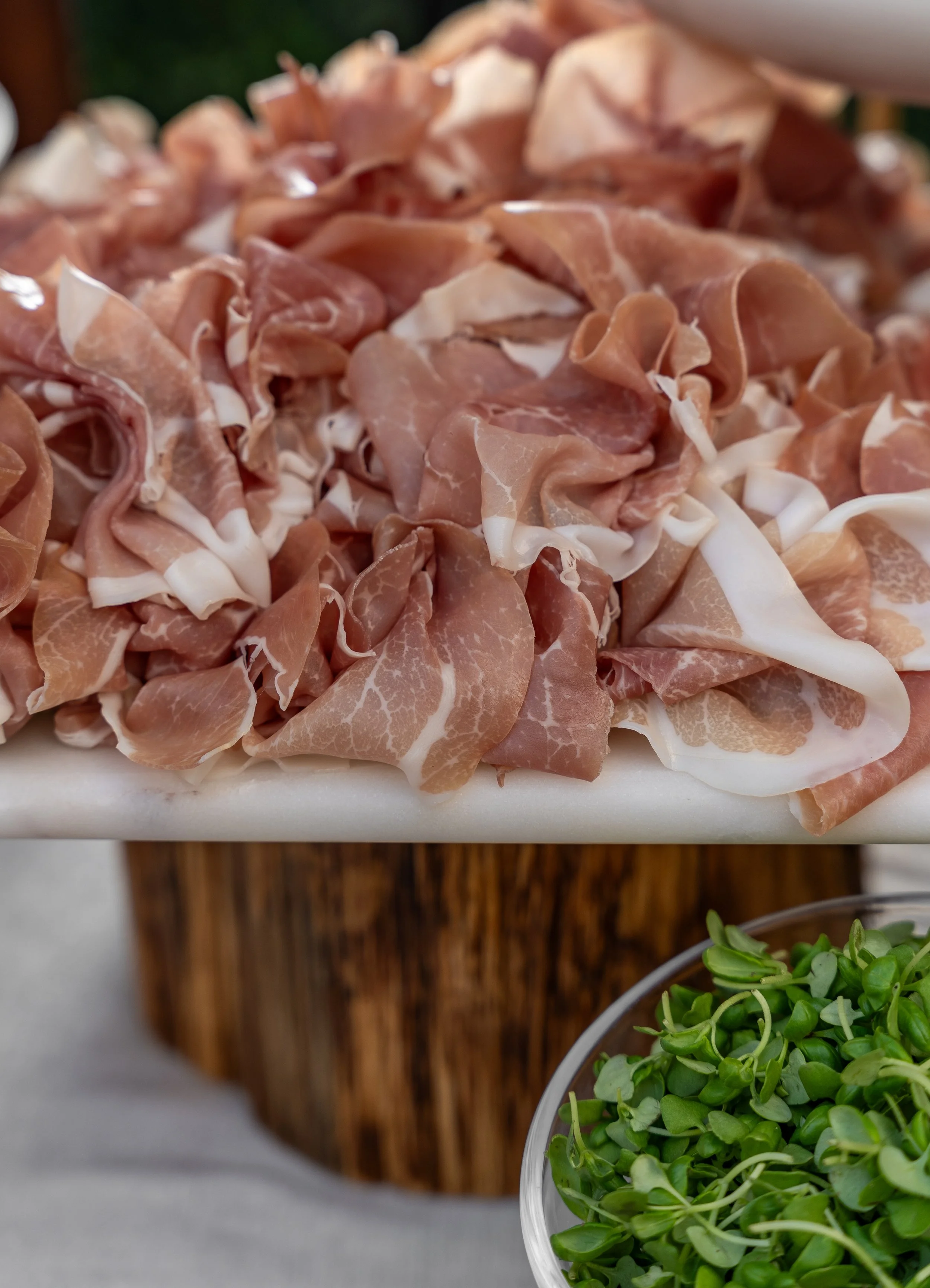 Prosciutto Charcuterie Food Photography Miami
Prosciutto charcuterie photographed for restaurant menus and marketing.