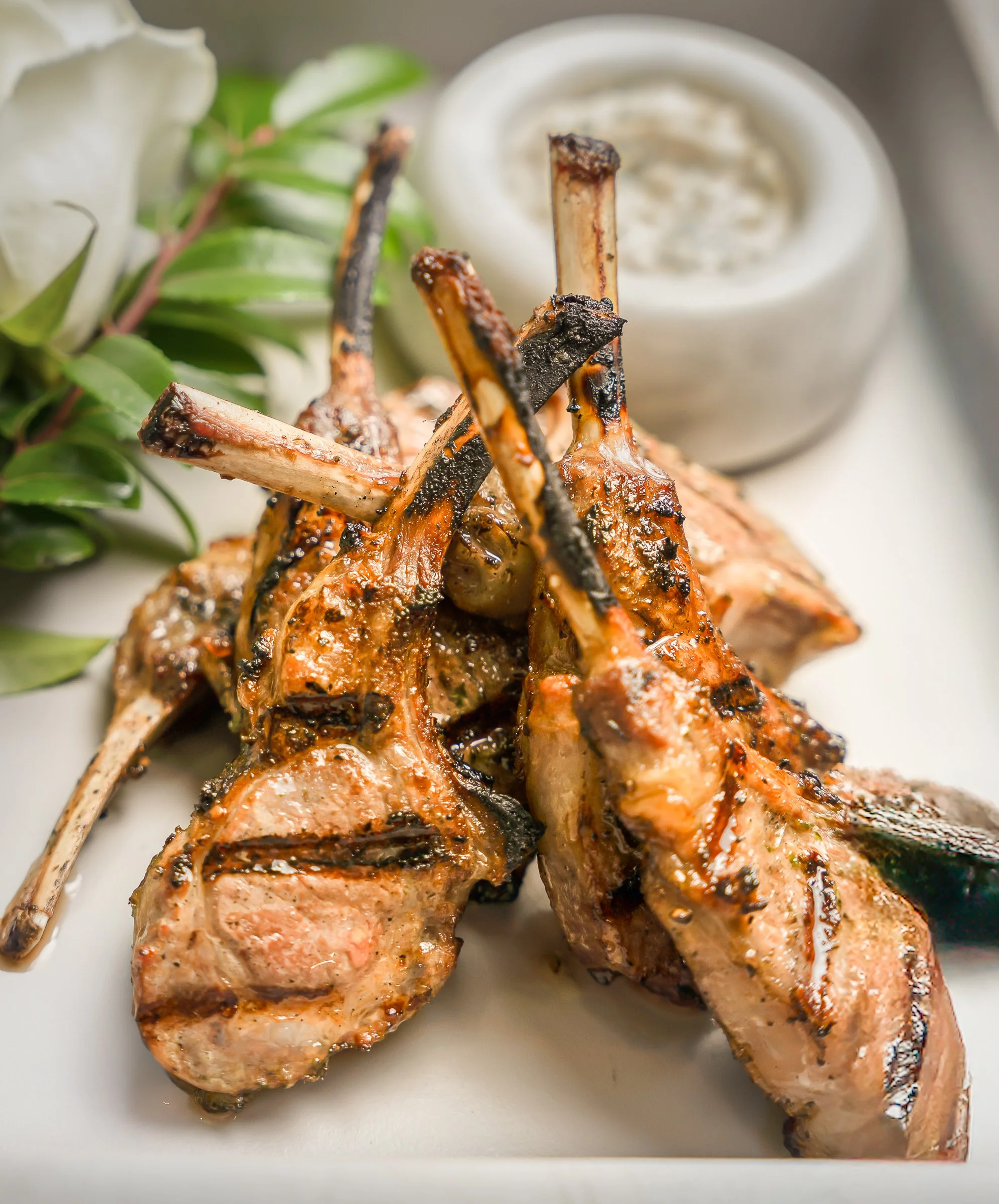 Grilled Lamb Chops Food Photography Miami
Grilled lamb chops photographed for restaurant marketing and menus.