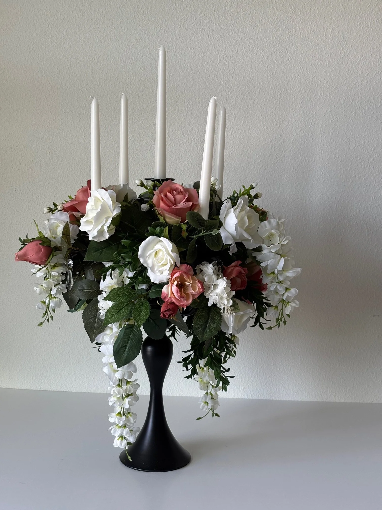 Mauve Muse Candelabra