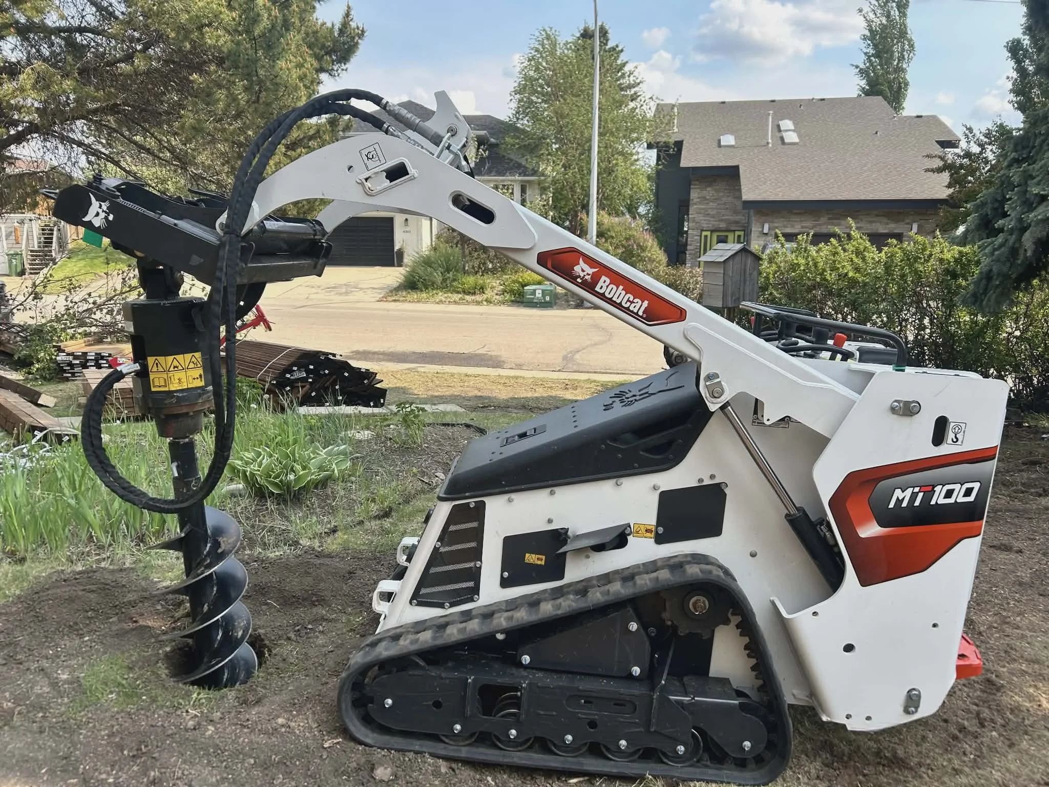 RB Drilling screw pile installation equipment with torque monitoring technology