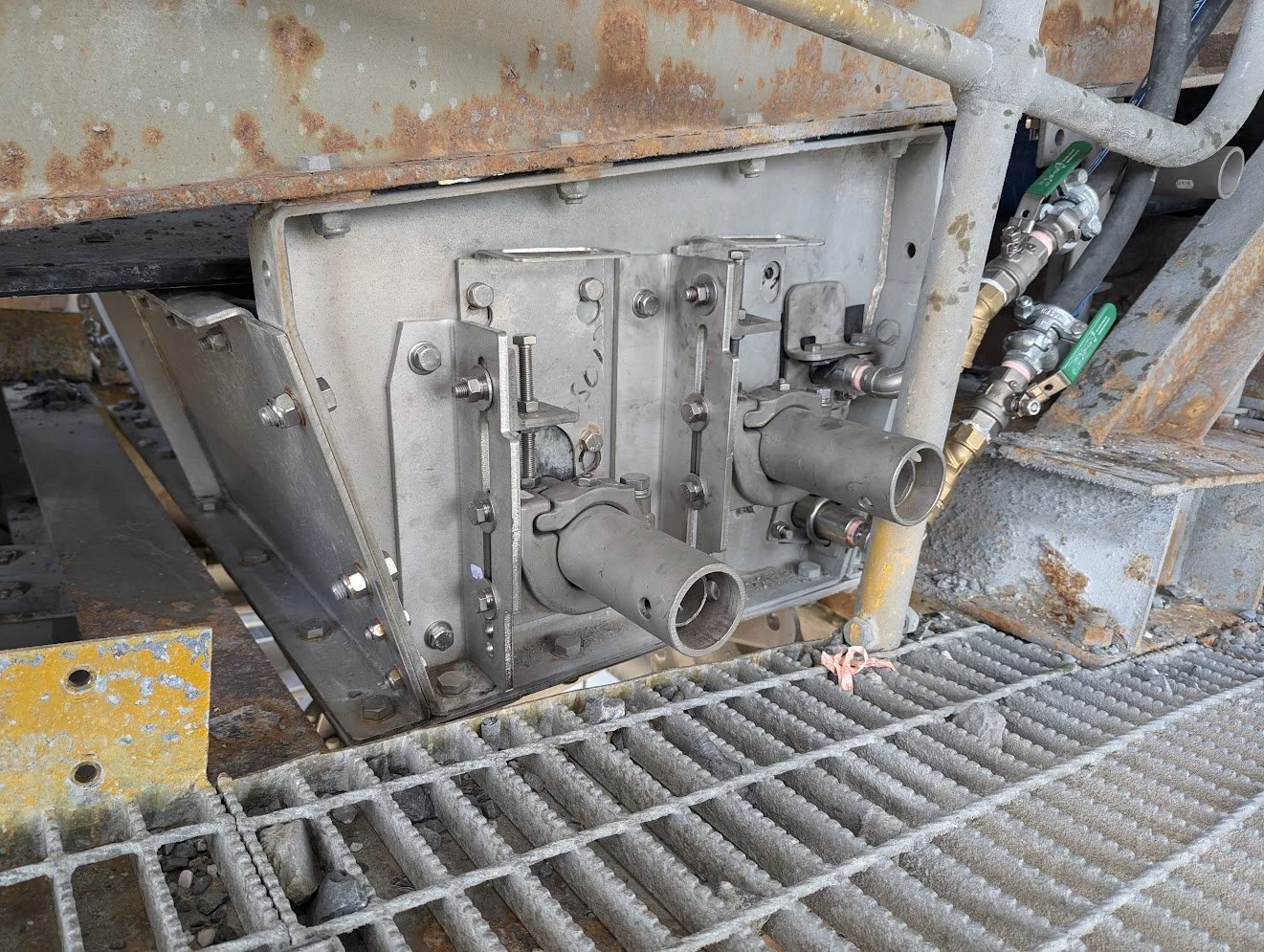 Flexco washbox setup