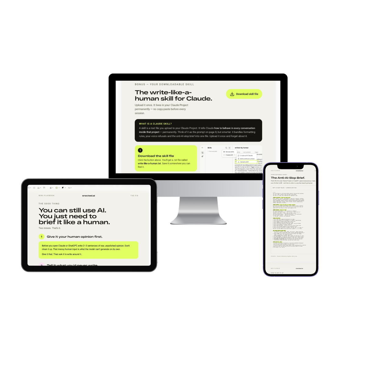 Mini Playbook: Write like a Human (for LinkedIn)