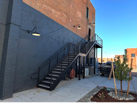 FIRE ESCAPE STAIRS - OLD ROSEVILLE