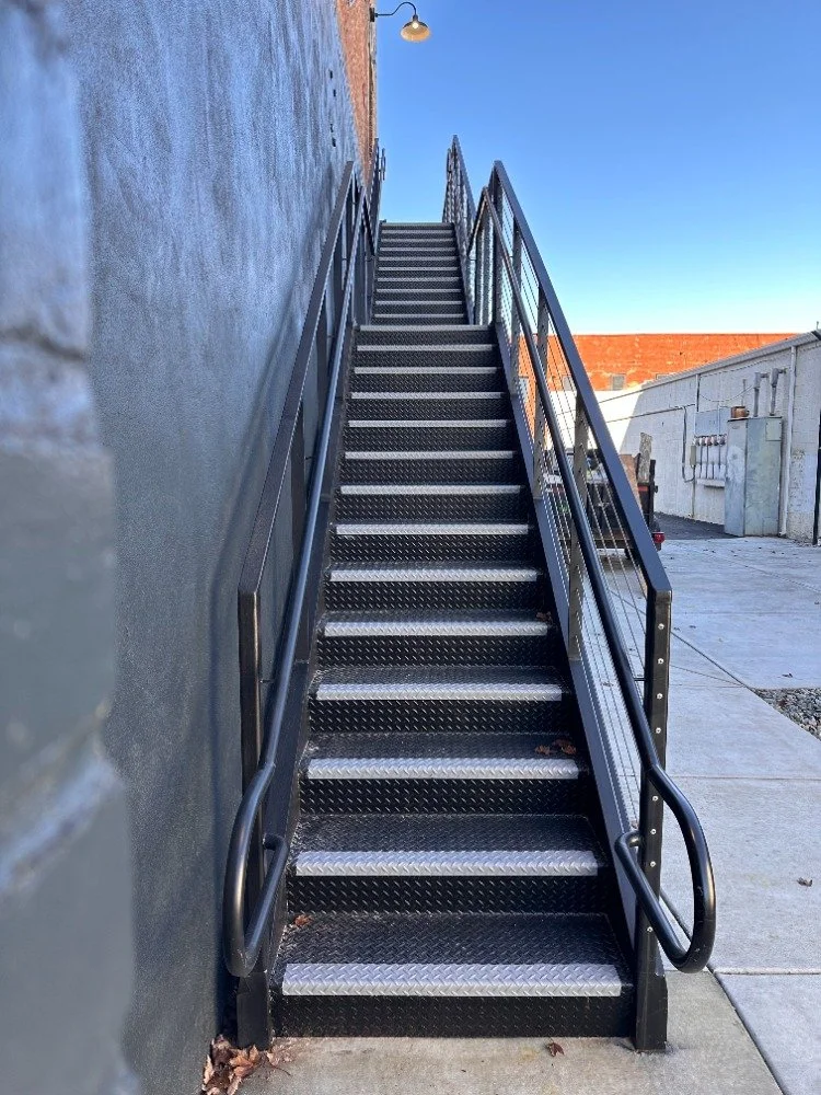FIRE ESCAPE STAIRS - OLD ROSEVILLE
